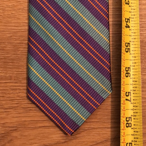 Robert Talbott Tie- Stripes - Picture 8 of 8